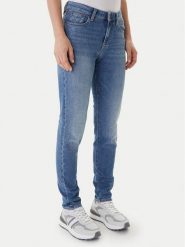 Tommy Jeans Jeansy Lucy DW0DW22434 Niebieski Slim Fit. Niebieskie jeansy damskie Tommy Jeans, bez wzorów, z bawełny. Za 369.99 zł.