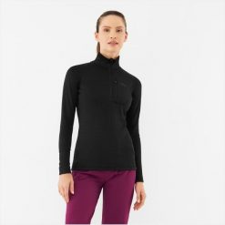 Bluza techniczna trekkingowa damska Viking Admont czarna. Czarne bluzy damskie Viking, l, bez wzorów, z elastanu, sportowe, bez ramiączek, bez kaptura. Za 162.60 zł.