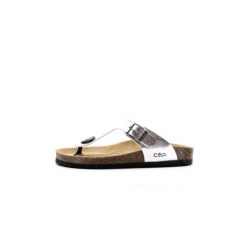 Klapki damskie CMP ECO MYMOSA. Czarne klapki damskie CMP, bez wzorów, sportowe, bez obcasa, bez zapięcia. W wyprzedaży za 139.99 zł.