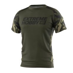 Koszulka Sportowa Techniczna Męska EXTREME HOBBY JUNGLE PANTHER. Zielone koszulki sportowe męskie EXTREME HOBBY, m, bez wzorów, z elastanu, bez ramiączek, do biegania. Za 149.00 zł.