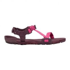 Buty trekkingowe damskie Xero Shoes Z-Trail EV. Czerwone obuwie trekkingowe damskie XERO SHOES, z materiału, bez zapięcia. Za 509.99 zł.