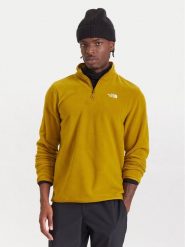The North Face Polar Glacier NF0A8D0Q Żółty Regular Fit. Żółte bluzy sportowe męskie The North Face, m, bez wzorów, z polaru, bez kaptura. Za 279.99 zł.