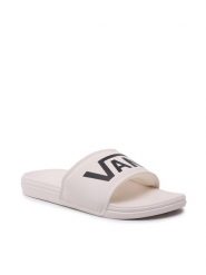 Vans Klapki La Costa Slide-On VN0A5HFEX0Z1 Biały. Białe klapki damskie Vans, bez wzorów, ze skóry, bez obcasa, bez zapięcia. Za 89.00 zł.