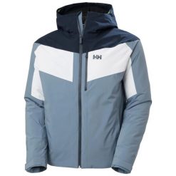 Kurtka narciarska Helly Hansen Carv Lifaloft 2.0. Niebieskie kurtki sportowe męskie Helly Hansen, m, bez wzorów, z kapturem, narciarskie. Za 1,472.30 zł.