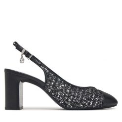 Botki MICHAEL Michael Kors. Czarne botki damskie MICHAEL Michael Kors, bez wzorów, bez obcasa, na słupku, bez zapięcia. Za 719.99 zł.