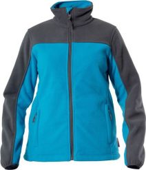 Lahti Pro Bluza polarowa damska turkusowa-szara rozmiar XXXL (L4010306). Niebieskie bluzy damskie Lahti Pro, l, bez wzorów, z polaru, bez ramiączek, bez kaptura. Za 96.30 zł.