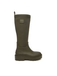 Calvin Klein Kalosze Rainboot High Rubber Neo HW0HW03180 Zielony. Zielone kalosze damskie Calvin Klein, bez wzorów, z syntetyku, bez zapięcia. Za 529.99 zł.