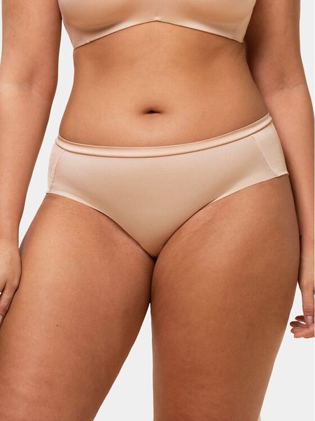 Triumph Bokserki Body Make-Up Soft Touch 10193532 Beżowy. Brązowe majtki damskie Triumph, z syntetyku. Za 49.99 zł.