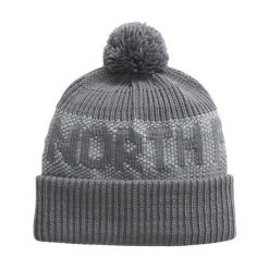 Czapka zimowa The North Face RETRO CABIN BEANIE. Szare czapki męskie The North Face, na zimę, bez wzorów. W wyprzedaży za 139.00 zł.
