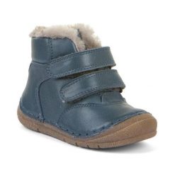 Buty dziecięcie za kostkę Froddo (G2110143-21). Niebieskie obuwie trekkingowe damskie Froddo, za kostkę, bez zapięcia. Za 259.00 zł.