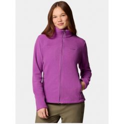 Sweter damski Columbia Fast Trek II. Fioletowe kardigany damskie Columbia, l, bez wzorów, z polaru, sportowe, bez kołnierzyka. Za 172.99 zł.