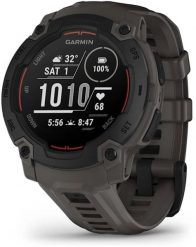 Zegarek sportowy Garmin Instinct E - 45 mm Czarny (010-02933-00). Czarne zegarki sportowe Garmin, bez wzorów. Za 1,279.00 zł.