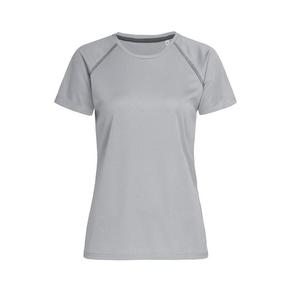 Koszulka Damska Active 140 Team Raglan. Czarne bluzki damskie Stedman, xl, bez wzorów, sportowe, bez kołnierzyka, bez ramiączek. Za 51.99 zł.