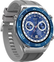 Smartwatch Hoco HOCO smartwatch z funkcją rozmowy Y16 srebrny. Szare zegarki smartwatch Hoco, bez wzorów. Za 154.00 zł.