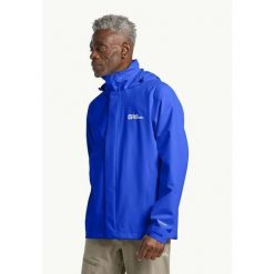JACK WOLFSKIN Kurtka męska Trailtime 2L Jkt M vibrant blue-S. Niebieskie kurtki męskie Jack Wolfskin, l, bez wzorów, sportowe, bez kaptura. Za 379.99 zł.