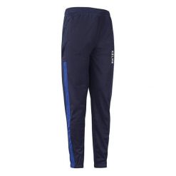 Kelme Pantalón Largo Lince Marino Unisex. Niebieskie spodnie sportowe męskie Kelme, m, bez wzorów, z dresówki. W wyprzedaży za 93.15 zł.
