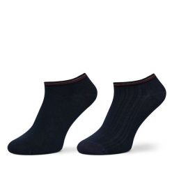 Skarpety krótkie Tommy Hilfiger. Niebieskie skarpetki damskie Tommy Hilfiger, bez wzorów. Za 49.99 zł.