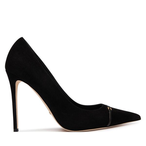 Szpilki Elisabetta Franchi. Czarne szpilki damskie Elisabetta Franchi, bez wzorów, bez obcasa, na szpilce, bez zapięcia. Za 2,099.00 zł.