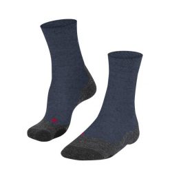 Skarpetki Falke TK2 Explore Melange. Niebieskie skarpety męskie Falke, bez wzorów, z elastanu. Za 161.50 zł.