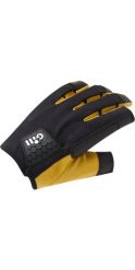 Rękawiczki żeglarskie Pro Gloves z długimi palcami, czarne. Czarne rękawiczki męskie GILL, bez wzorów. Za 256.95 zł.