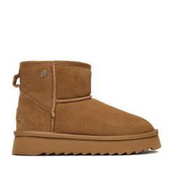 Śniegowce Nine West. Brązowe śniegowce damskie Nine West, bez zapięcia. Za 279.99 zł.