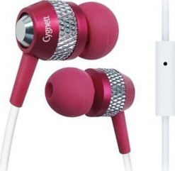 Słuchawki Cygnett CYGNETT Headset Atomic II (In-Cord Microphone) Pink. Różowe słuchawki dokanałowe Cygnett. Za 9.68 zł.