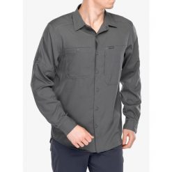Koszula podróżnicza męska Columbia Silver Ridge Utility Lite Long Sleeve. Szare koszule męskie Columbia, m, bez wzorów, sportowe, bez kołnierzyka, bez ramiączek. Za 263.99 zł.