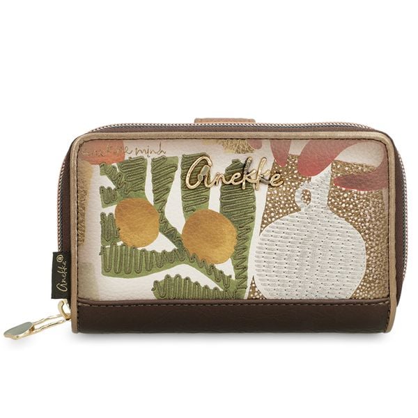 Brązowy Damski Portfel Anekke Edycja Limitowana. Brązowe portfele damskie Anekke. Za 179.00 zł.