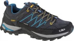 Buty trekkingowe męskie CMP Rigel Low Trekking Shoe Wp Antracite/Deep Lake r. 41 (3Q13247-65UM). Buty zimowe męskie CMP, bez wzorów, bez obcasa, bez zapięcia. Za 445.95 zł.