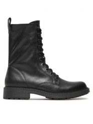 Clarks Trapery Orinoco2 Style 261636234 Czarny. Czarne trapery damskie Clarks, ze skóry, bez zapięcia. Za 609.99 zł.