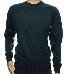 Sweter męski klasyczny wełniany z wełny niegryzący M morska zieleń 1705. Zielone swetry męskie Selantino, m, bez wzorów, z wełny, klasyczne, bez kołnierzyka, bez ramiączek. Za 151.28 zł.