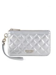Nine West Torebka LILLA1 Srebrny. Szare torebki do ręki damskie Nine West, bez wzorów, z tworzywa sztucznego, bez dodatków. Za 99.99 zł.
