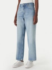 HUGO Jeansy 50561548 Niebieski Regular Fit. Niebieskie jeansy damskie Hugo, bez wzorów, z bawełny. Za 449.99 zł.