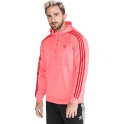 Adidas Originals 3-Stripes Bluza Czerwony Różowy. Czerwone bluzy męskie adidas Originals, l, bez wzorów, z materiału, bez ramiączek, bez kaptura. Za 309.95 zł.