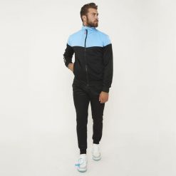 Dres sportowy ONTARIO dorosły. Czarne komplety dresowe męskie Legea, xl, bez wzorów, z dresówki. Za 128.00 zł.