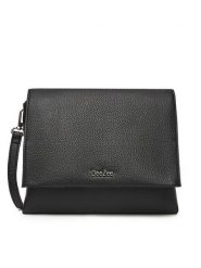 DeeZee Torebka DZE-S-010-07 Czarny. Czarne listonoszki damskie DeeZee, bez wzorów, ze skóry, bez dodatków. Za 129.99 zł.