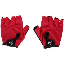 Rękawiczki rowerowe Senior Dunlop. Czarne rękawiczki męskie Dunlop, bez wzorów. Za 16.99 zł.