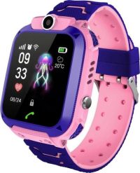 Smartwatch R2 Invest Q12 Różowy (Q12 PL waterproof pink). Czerwone zegarki smartwatch R2 Invest, bez wzorów. Za 63.99 zł.
