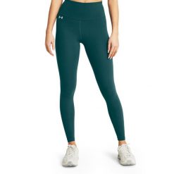 Legginsy damskie Under Armour Motion. Zielone legginsy damskie Under Armour, bez wzorów. Za 228.10 zł.