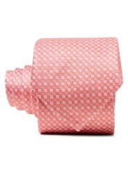 BOSS Jedwabny krawat Mężczyźni pomarańczowy, ONE SIZE. Brązowe krawaty i muchy Boss, bez wzorów, z jedwabiu, biznesowe. Za 179.95 zł.