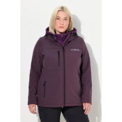 Damskie Kurtka softshell HYPRAR hydrofobowa stretch odblask. Czerwone kurtki sportowe damskie Ulla Popken, plus size, bez wzorów, z elastanu, bez ramiączek, bez kaptura, trekkingowe. W wyprzedaży za 383.99 zł.