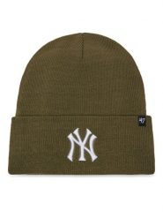 47 Brand Czapka MLB New York Yankees Haymaker '47 B-HYMKR17ACE Beżowy. Brązowe czapki damskie 47 Brand, na zimę, bez wzorów, z materiału. Za 119.99 zł.