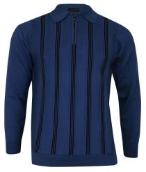 Sweter Chabrowy, z Kołnierzykiem, Góra Zapinana na Zamek, w Paski, Męski. Niebieskie swetry męskie Elkjaer, l, bez wzorów, z wełny, klasyczne, bez kołnierzyka, bez ramiączek. Za 187.00 zł.