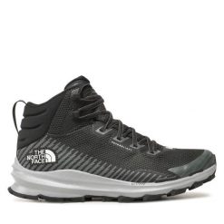 Trekkingi The North Face. Czarne botki męskie The North Face, bez wzorów, sportowe, bez obcasa, bez zapięcia. Za 699.99 zł.
