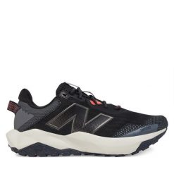 Buty do biegania New Balance. Czarne obuwie sportowe damskie New Balance, bez wzorów, bez zapięcia, do biegania. Za 309.99 zł.