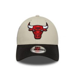 Czapka baseballowa 9forty Chicago Bulls. Brązowe czapki damskie New Era, z aplikacjami, z bawełny. Za 156.00 zł.