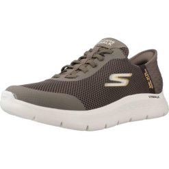 Buty Mężczyzna Skechers Go Walk brązowy. Brązowe buty sportowe męskie Skechers, bez wzorów, bez zapięcia. Za 299.00 zł.