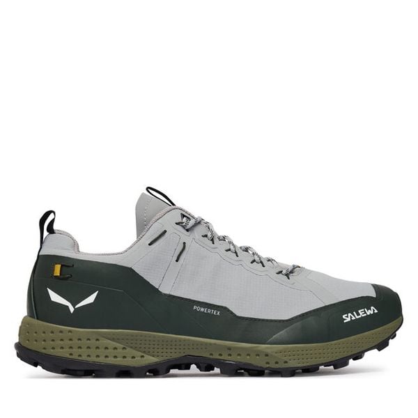 Trekkingi Salewa. Szare buty zimowe męskie Salewa, bez zapięcia. Za 539.99 zł.