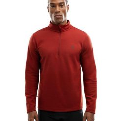 Męska bluza treningowa z suwakiem pod szyją Fitness Siroko Torch. Czerwone bluzy męskie SIROKO, m, bez wzorów, z materiału, bez ramiączek, bez kaptura. W wyprzedaży za 127.00 zł.