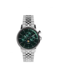 Timex Zegarek Marlin® Moon Phase TW2Y09900 Srebrny. Szare, analogowe zegarki męskie Timex, bez wzorów, srebrne. Za 799.99 zł.